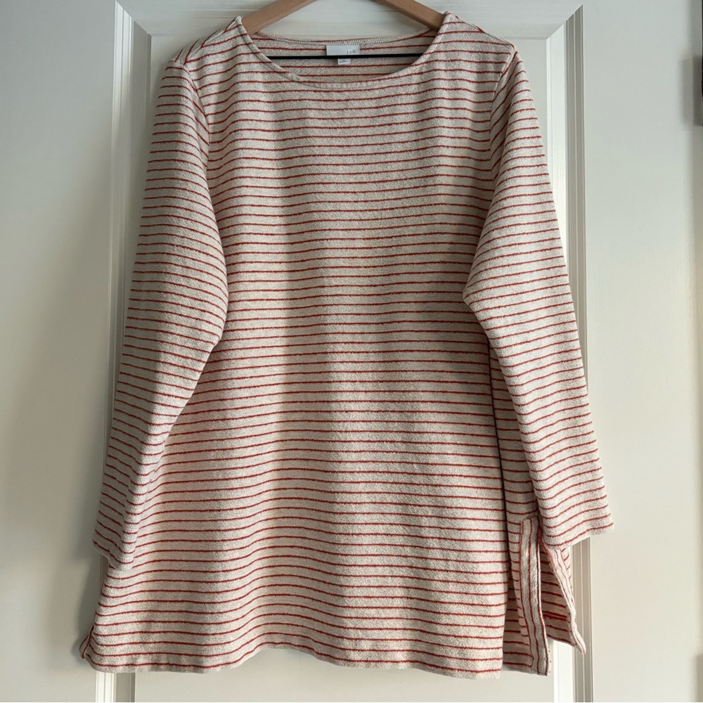 J.Jill Long Sleeve Striped Women’s Top